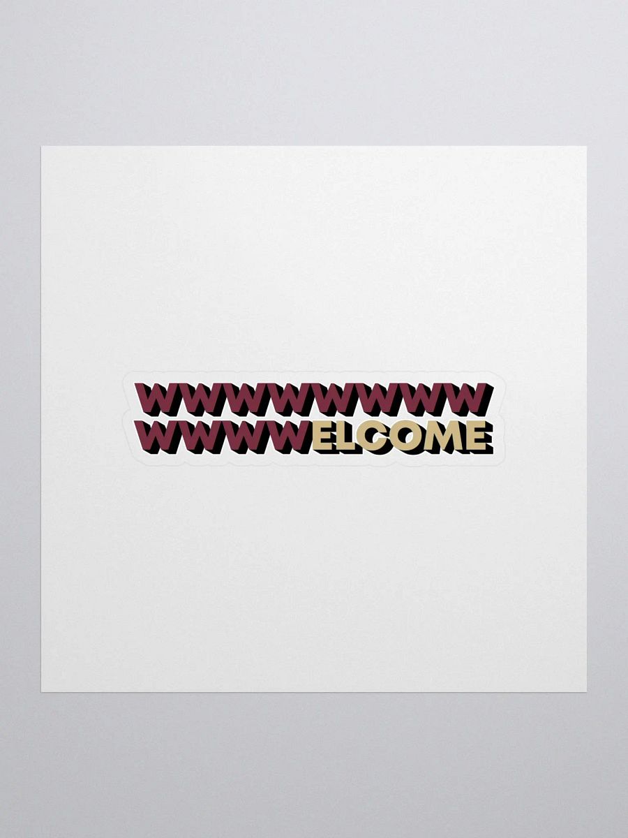 Tallahassee 99 Welcome Sticker product image (1)
