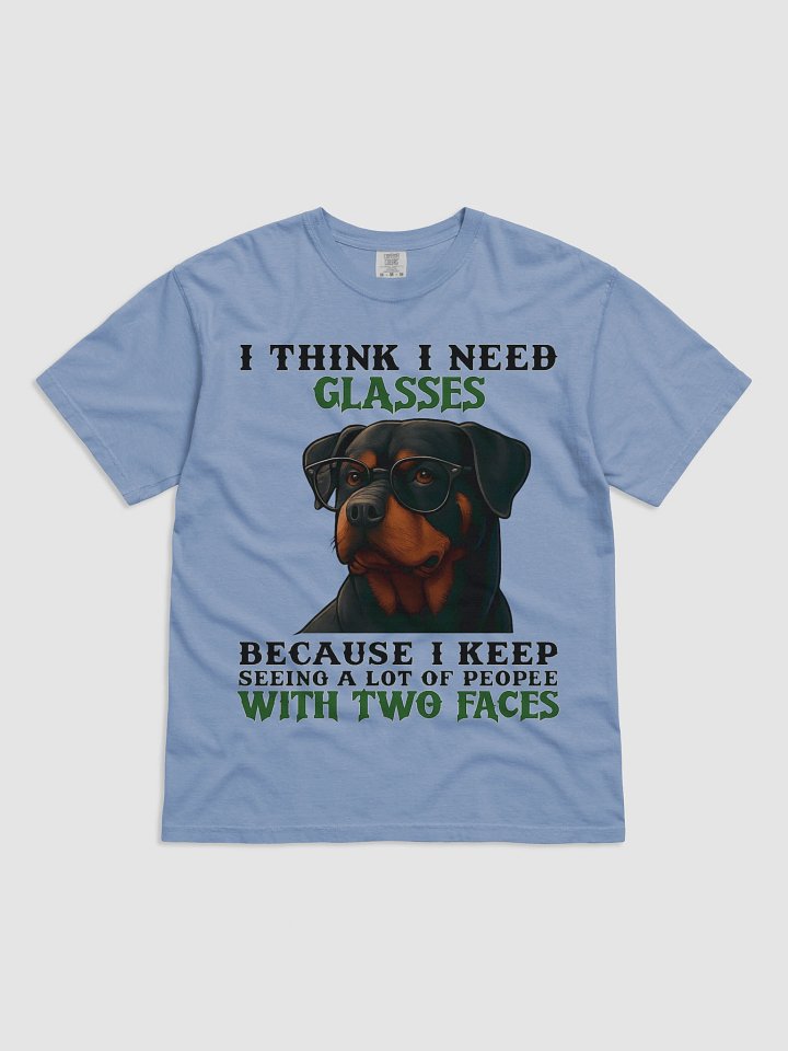 I Think I Need Glasses Because I Keep Seeing A Lot Of People With Two Faces Tee product image (4)