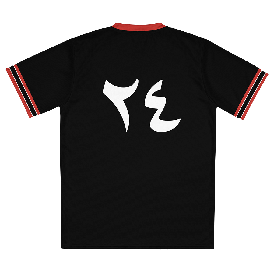 Palestine Arabic Unisex FC Football Black Soccer Jersey product image (5)