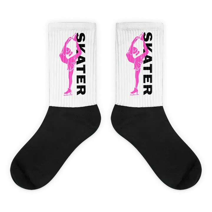 White SKATER Socks product image (1)
