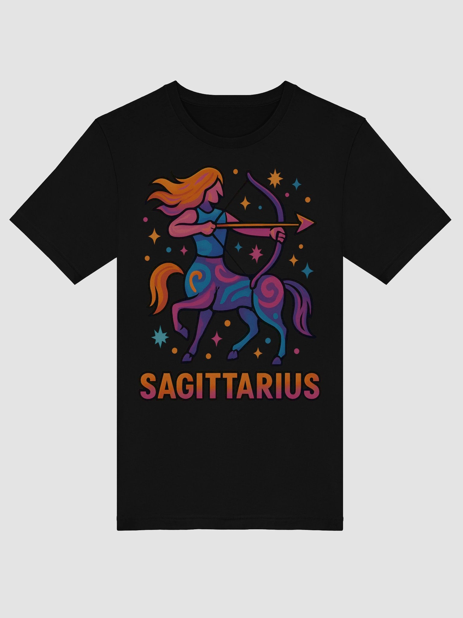 Sagittarius Zodiac Sign T-Shirt – Adventurous & Free-Spirited Star Sign Design product image (5)