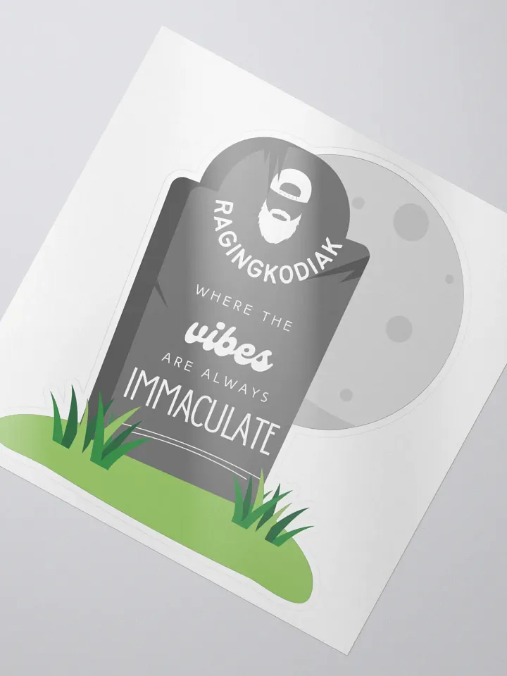 Immaculate Vibes Sticker product image (2)