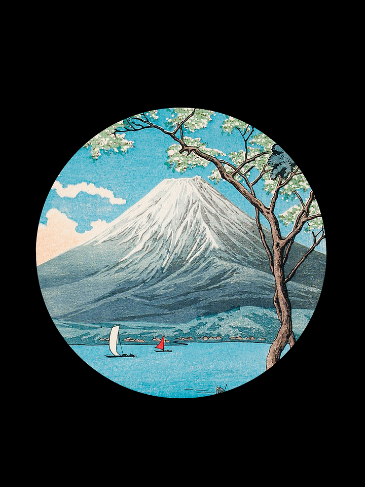 Serene Mount Fuji. Hardcover JournalBook® product image (1)