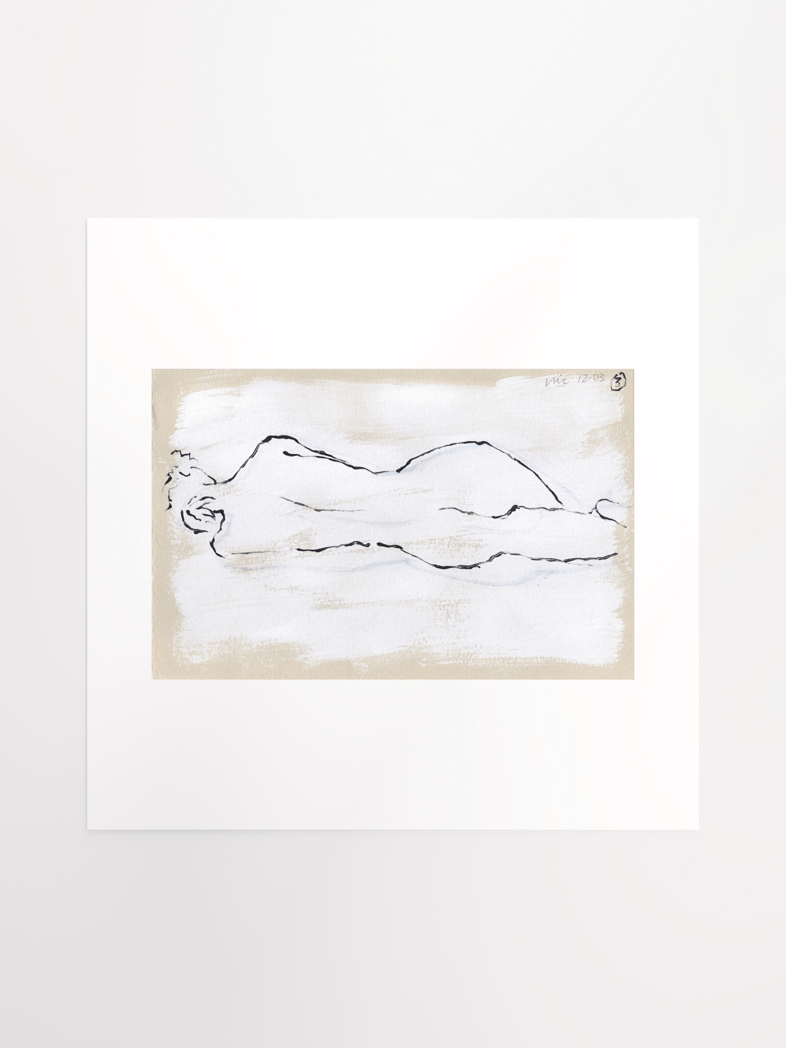Sleeping Woman #2 12.03 Print product image (2)