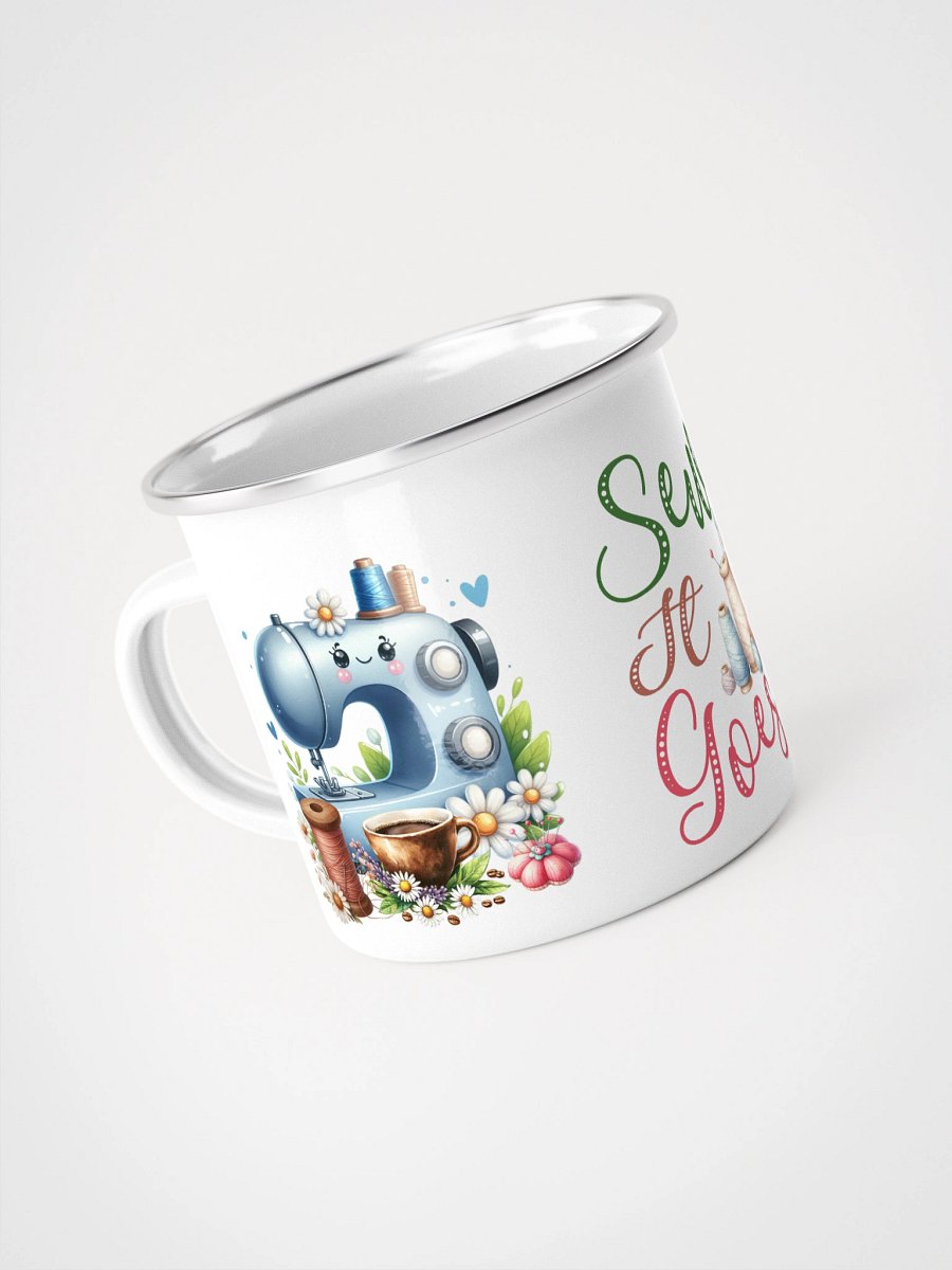 Sew It Goes Enamel Adventure Mug product image (4)