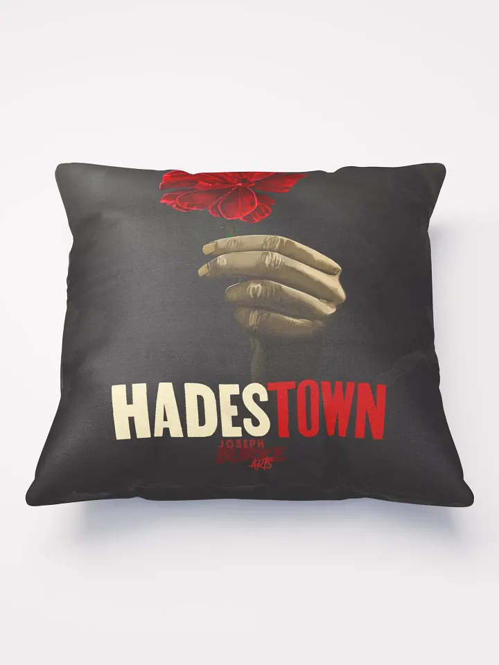 Wait For Me Red Carnation Pillow product image (1)