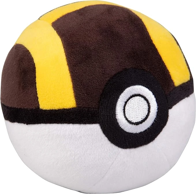 Pokemon Pokéball Plush 5-Pack - Soft Stuffed Balls with Weighted Bottom - 4