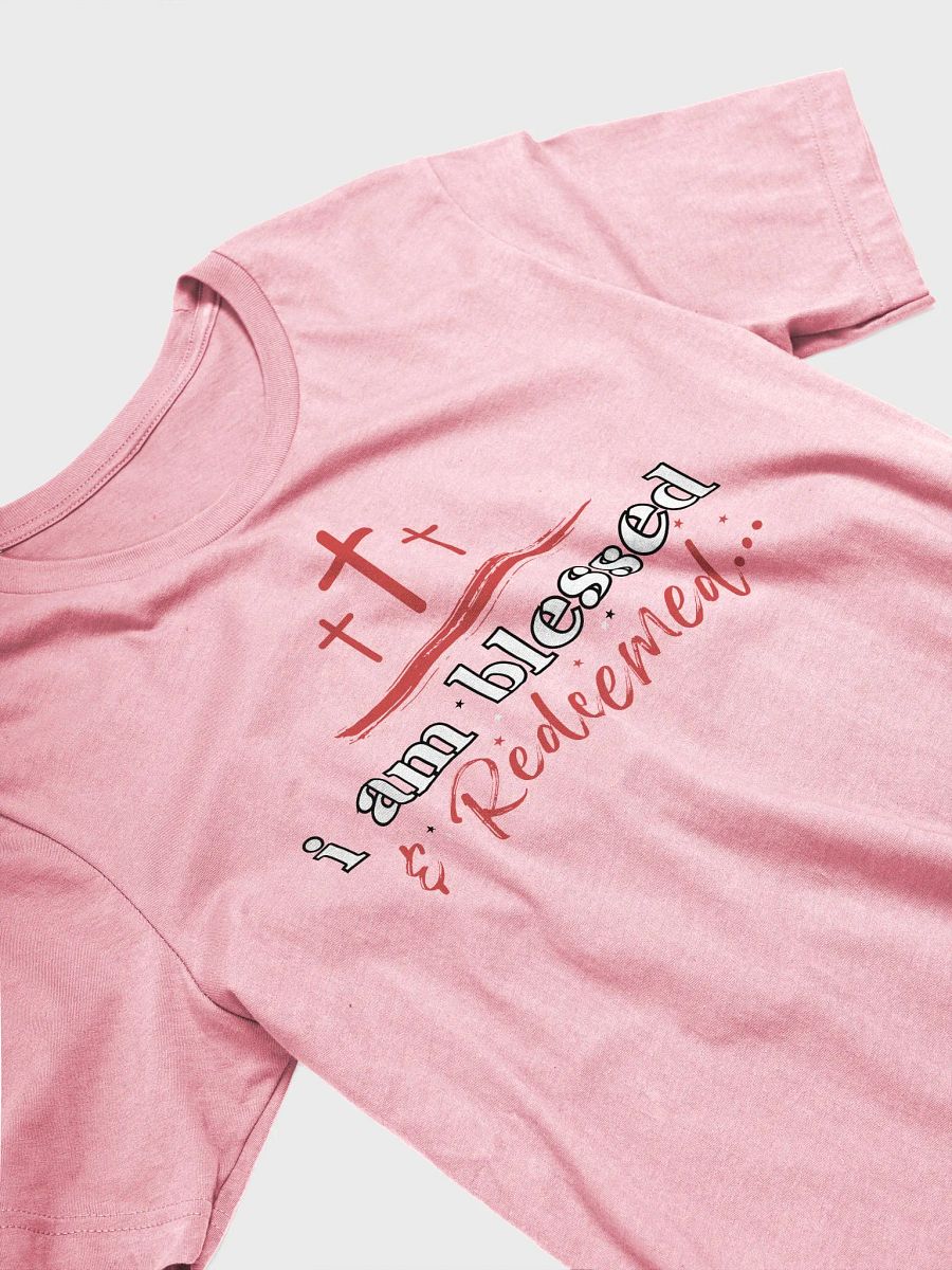 I am Blessed and Redeemed Christian Faith Bella Canvas T-shirt product image (4)