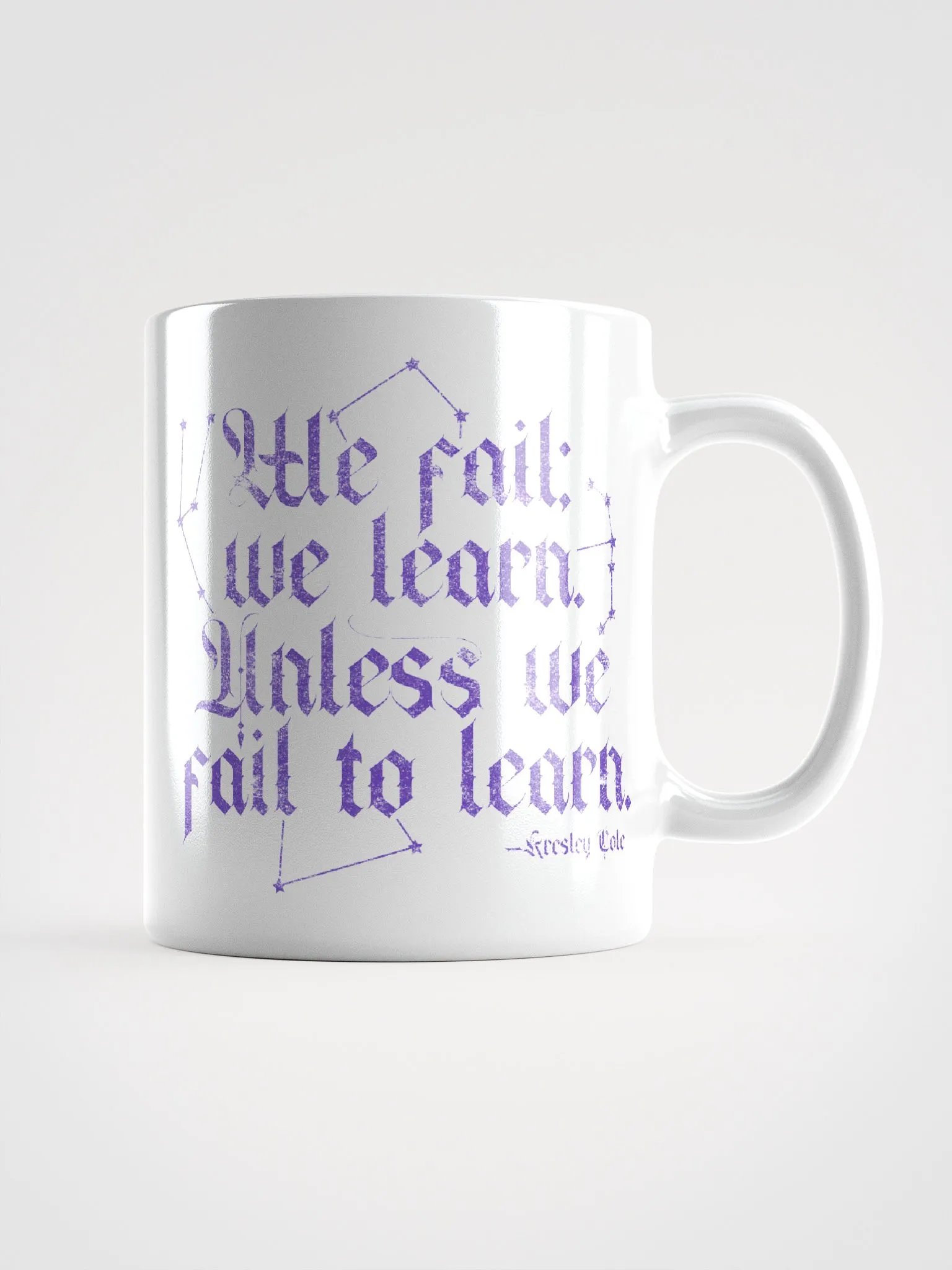 We Fail We Learn Mug product image (2)
