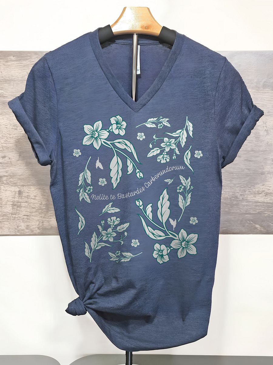 Subtle Empowerment V-Neck Tee product image (2)
