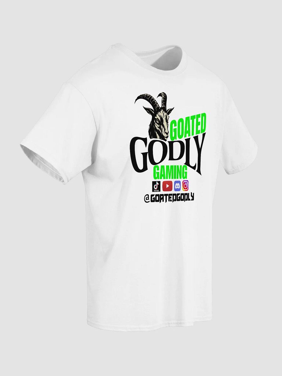 Goated Godly Gaming Tee product image (5)