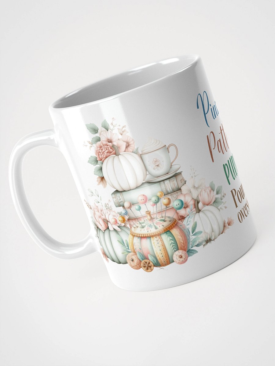 Autumnal Delights Pins Patterns Purrs Coffee Mug product image (5)