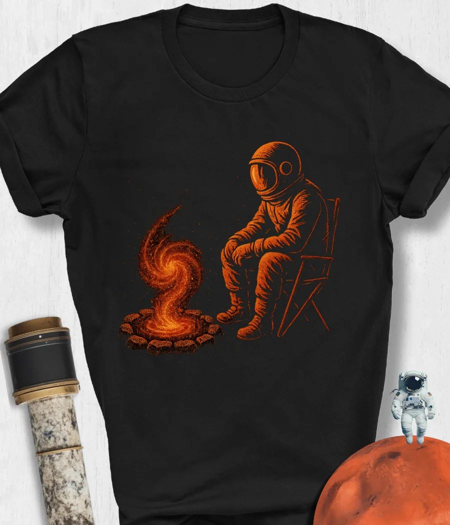 Campfire Galaxy T-Shirt product image (2)