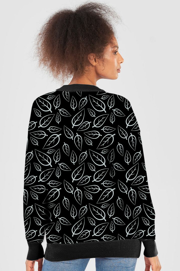 Abstract Leaf Sweater product image (10)