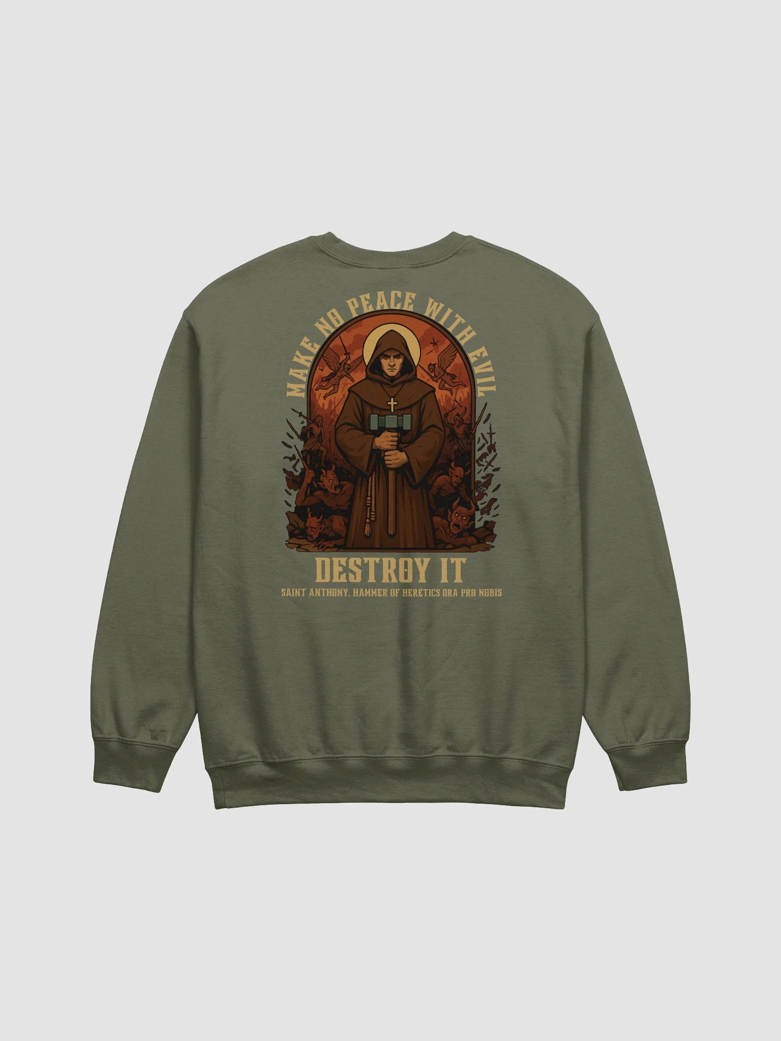 Saint Anthony Hammer of Heretics Sweatshirt product image (1)