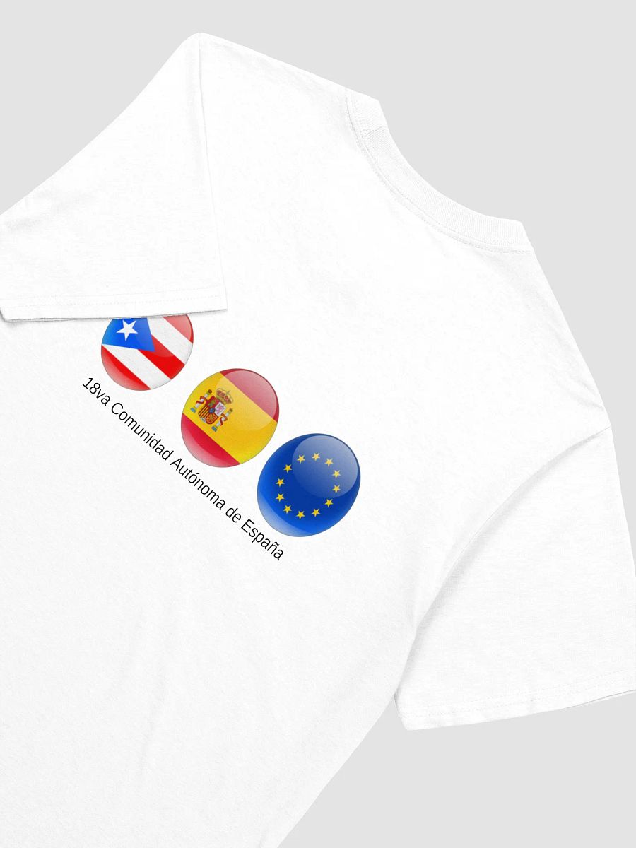 Camiseta manga corta blanca - Tres Banderas (logo AR) product image (4)