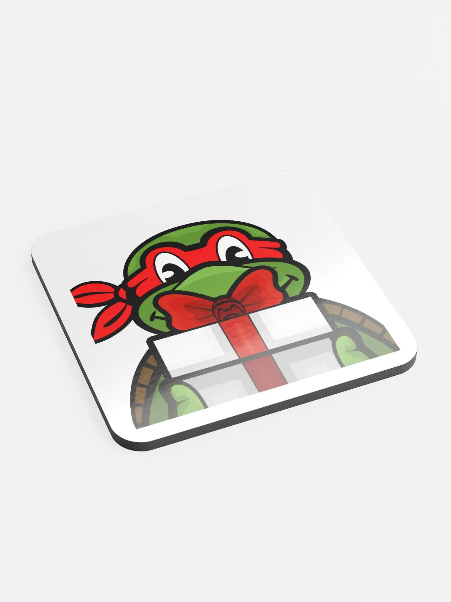 Present Raph Glossed Cork Coaster product image (3)