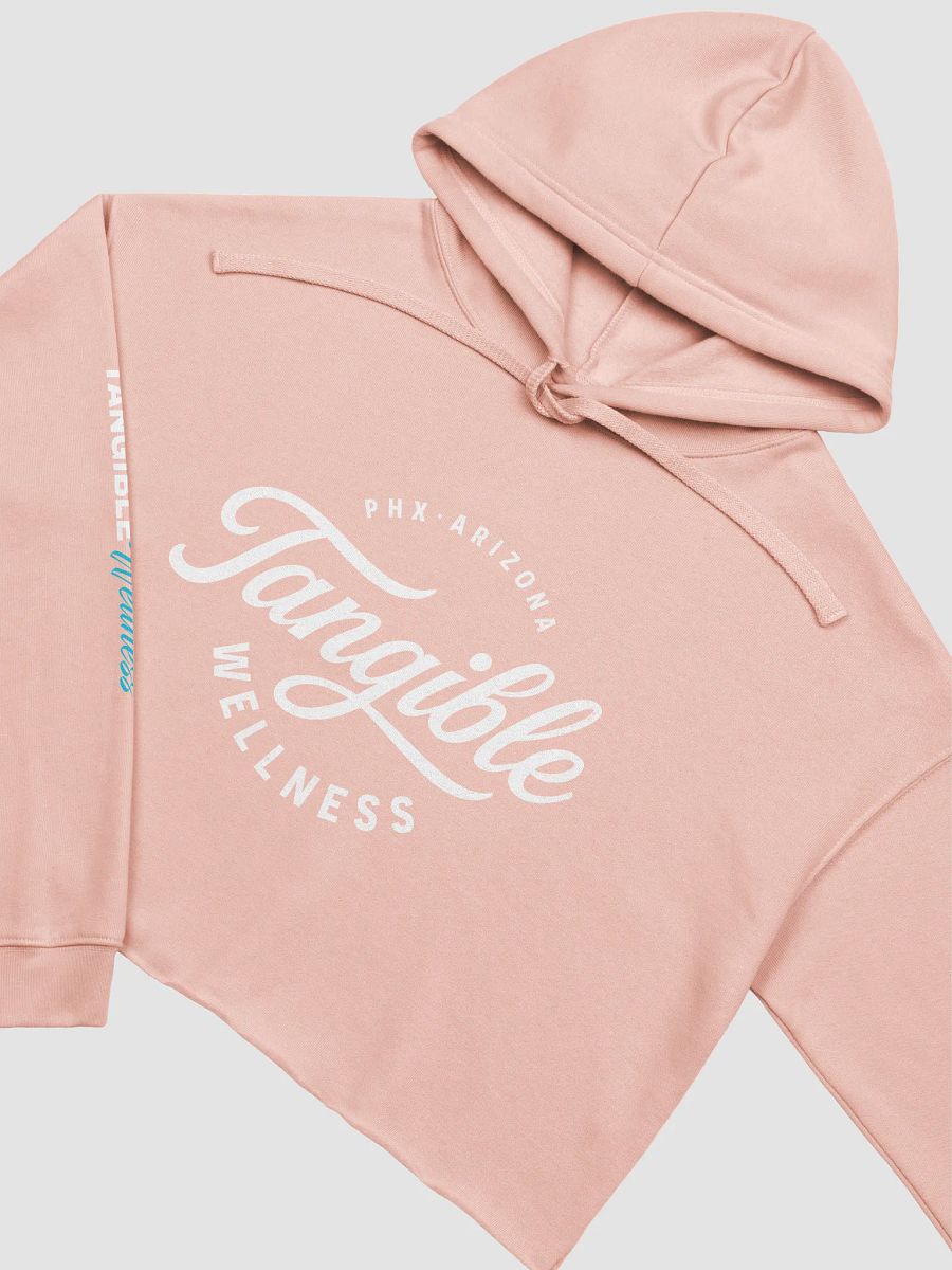 Tangible Script Cropped Hoodie product image (17)