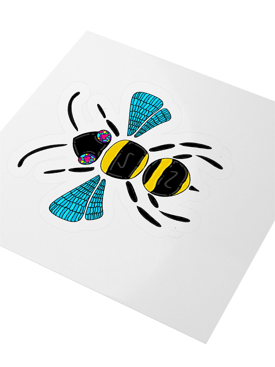 Glass Bee Stickers product image (9)
