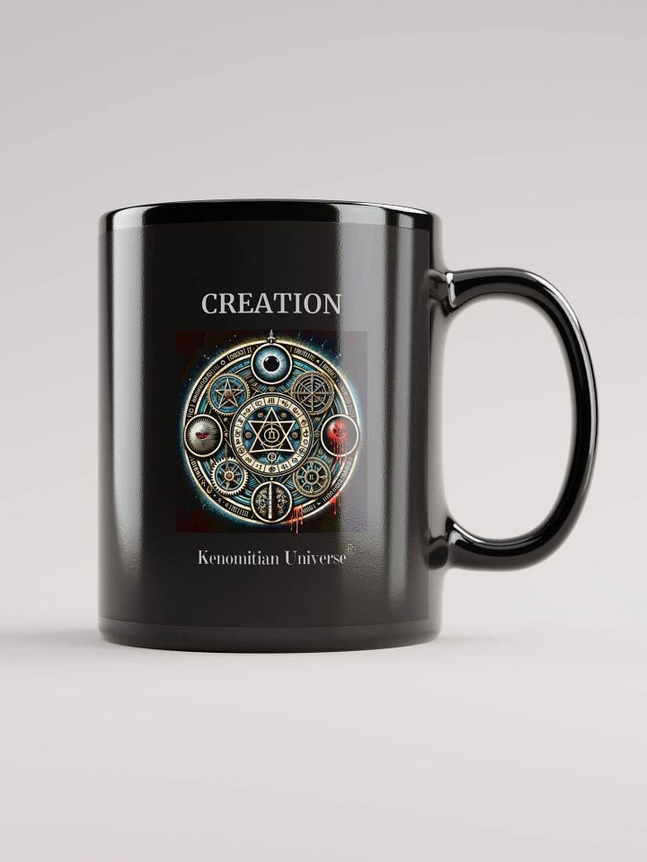 Creation | Black Glossy Mug product image (1)