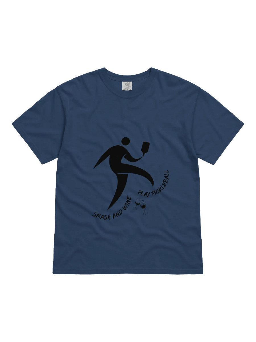 Smash and Wine Pickleball Heavyweight T-Shirt product image (1)