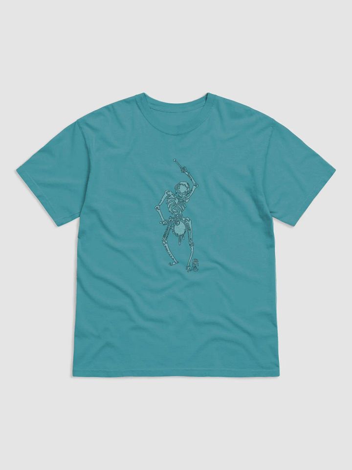 Skeletal Sipper Cartoon Tee product image (1)