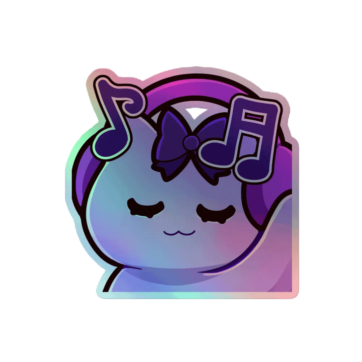 Jam Holographic Sticker product image (2)