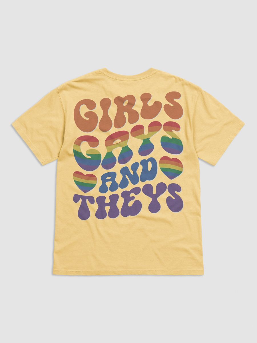 Girls, Gays, and Theys T-Shirt product image (2)