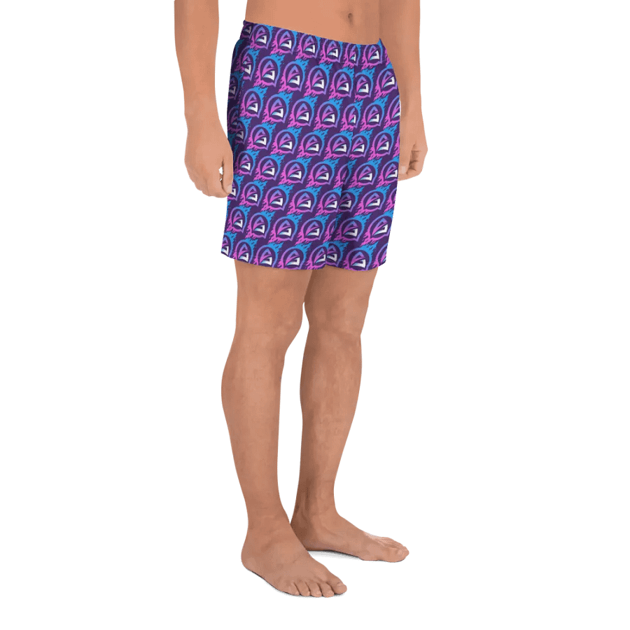 Astonished All over print Athletic Shorts product image (3)