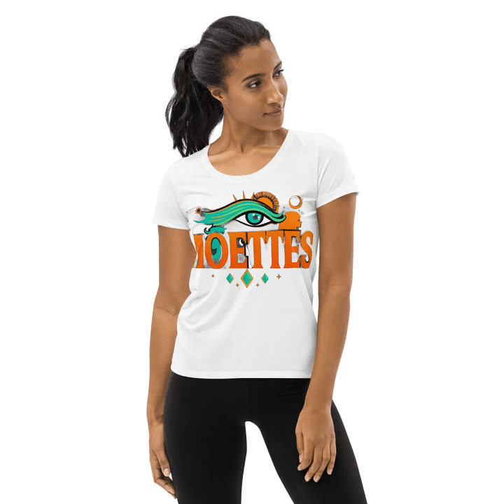 Moettes Celestial Eye Women's Athletic Tee product image (1)