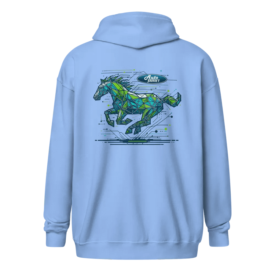 Cyber Steed Zip Hoodie product image (1)
