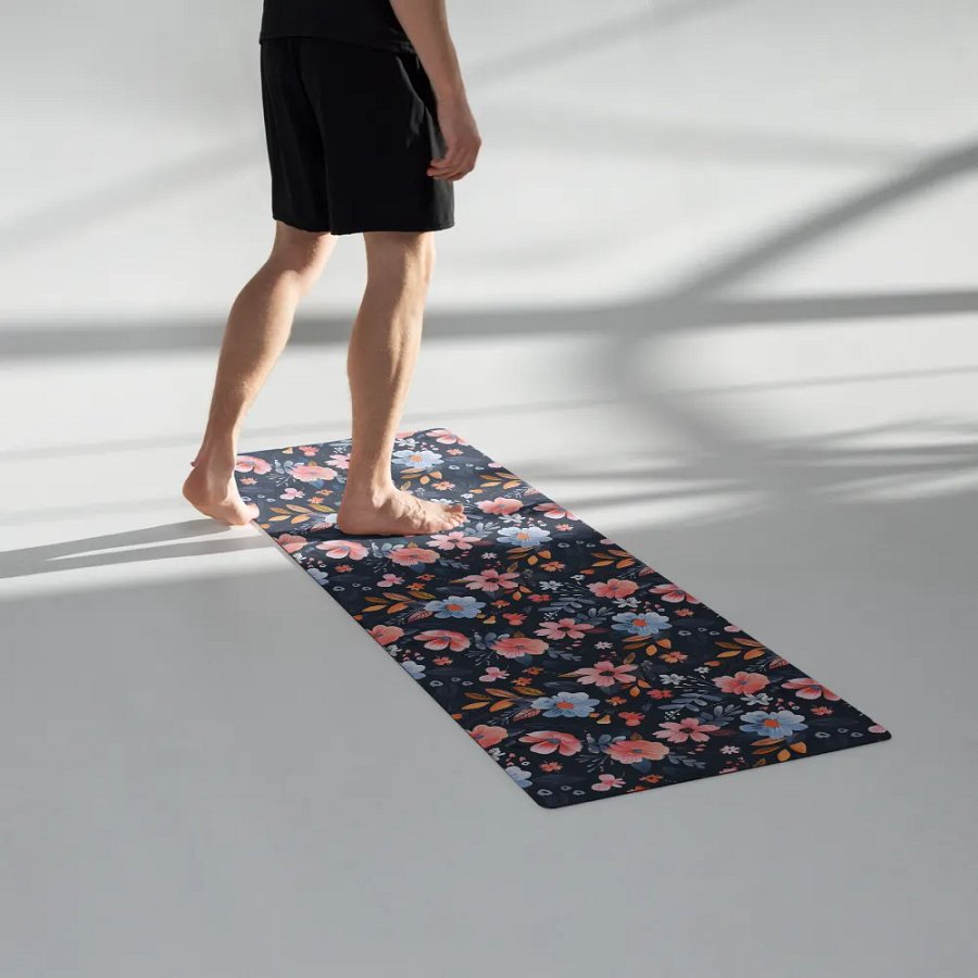 Floral Pattern Yoga Mat by Treasure Pie product image (12)