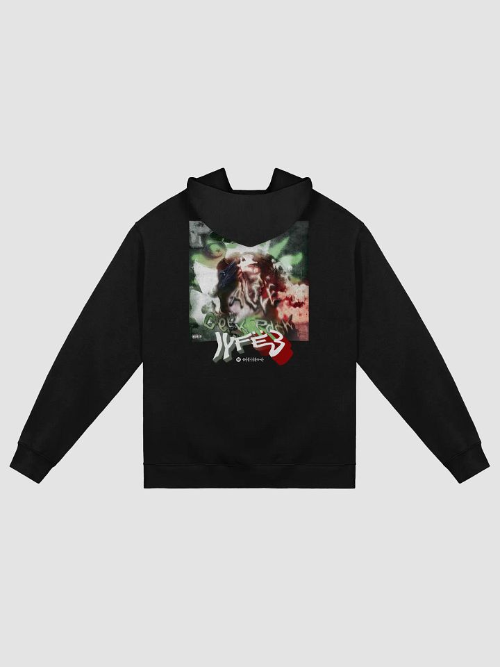 LYFË3 2 ALIVË MERGED COVER HOODIE product image (2)