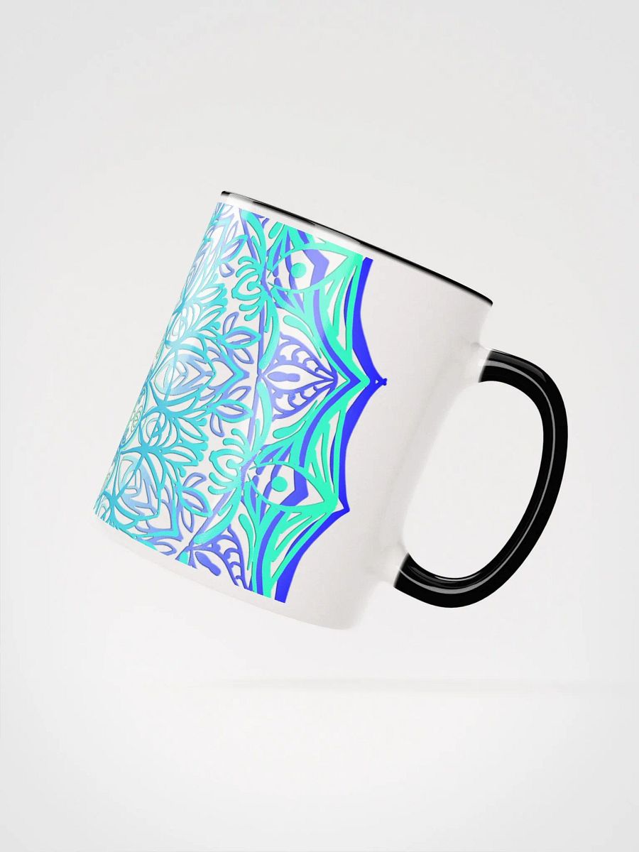 Vibrant Mandala Magic Ceramic Mug product image (3)