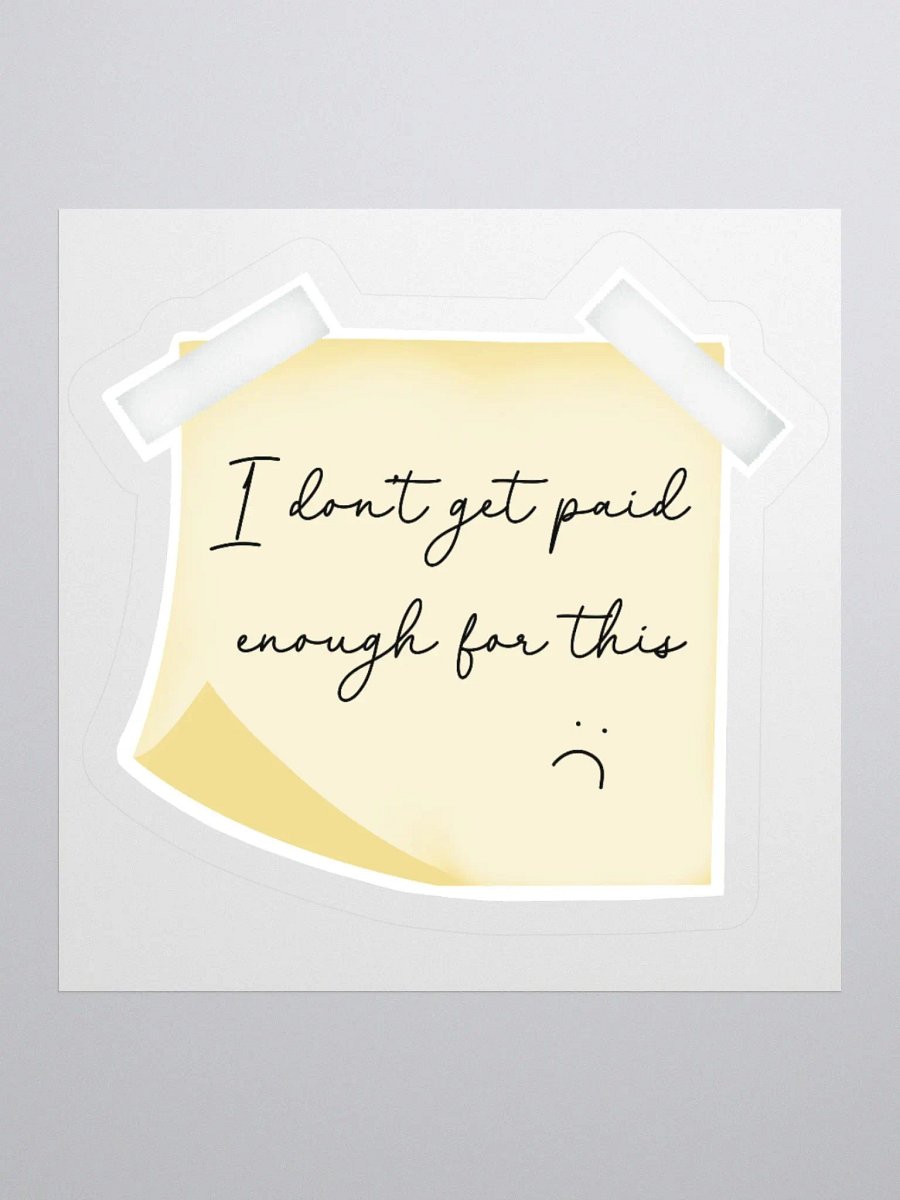 Underpaid Emotions Sticker Set product image (4)