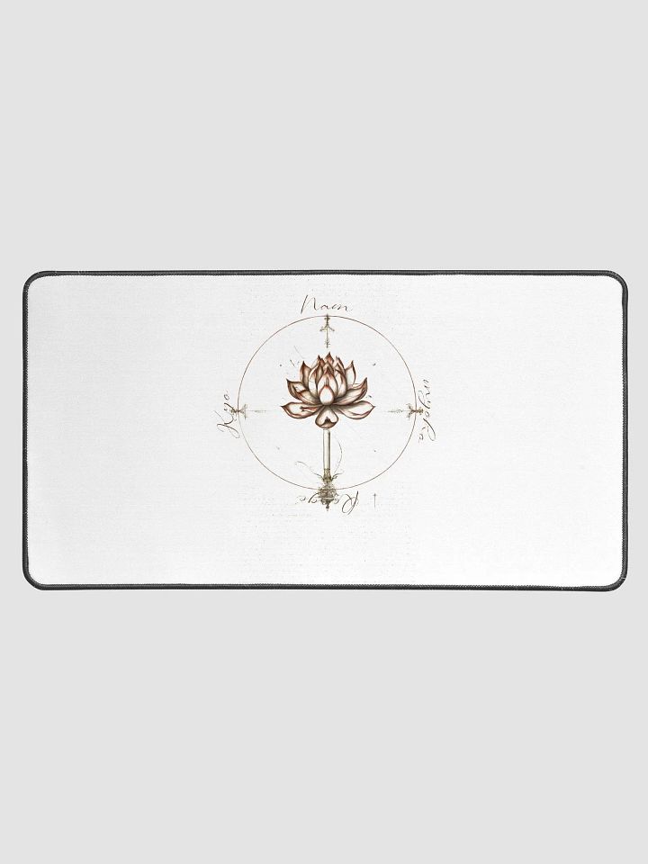 Nam Myoho Renge Kyo: Lotus da Vinci Desk Mat product image (1)