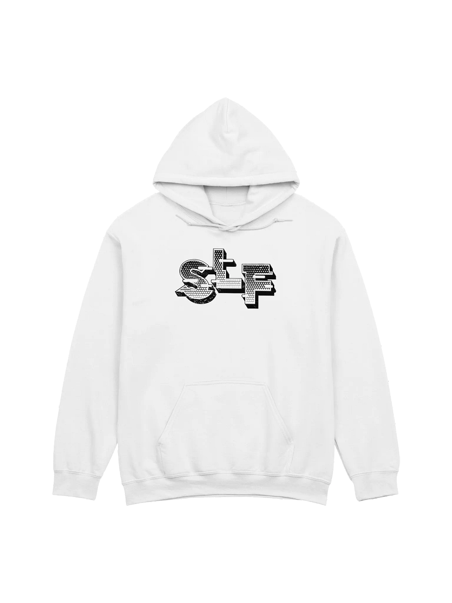 'SLF' GLiTcHeD (Spring-Lock Films) Graphic Hoodie - Black Edition product image (1)