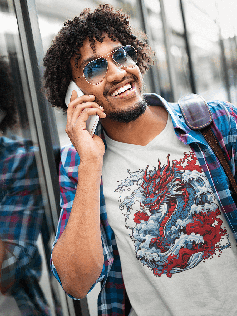 Windfire Dragon Oversized Tee product image (20)