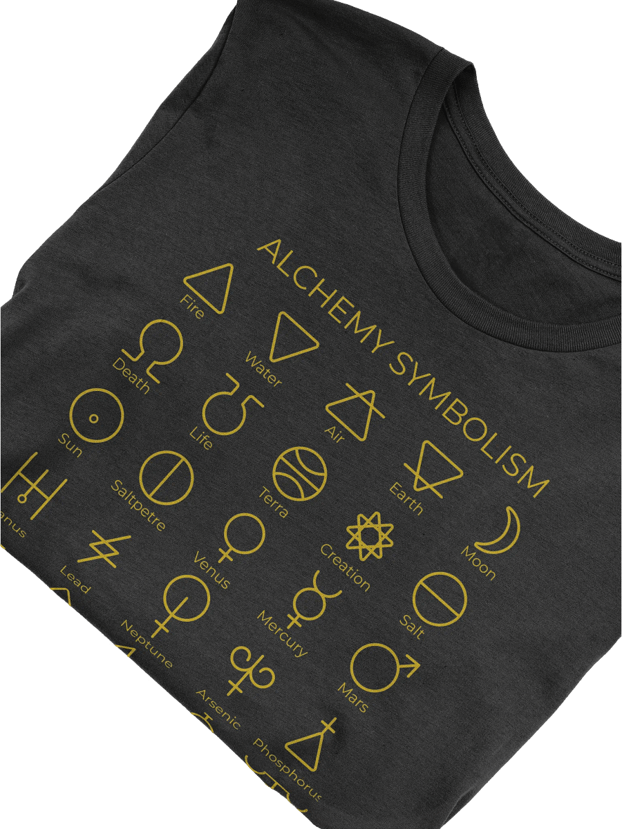 Alchemy Symbols T-shirt product image (51)