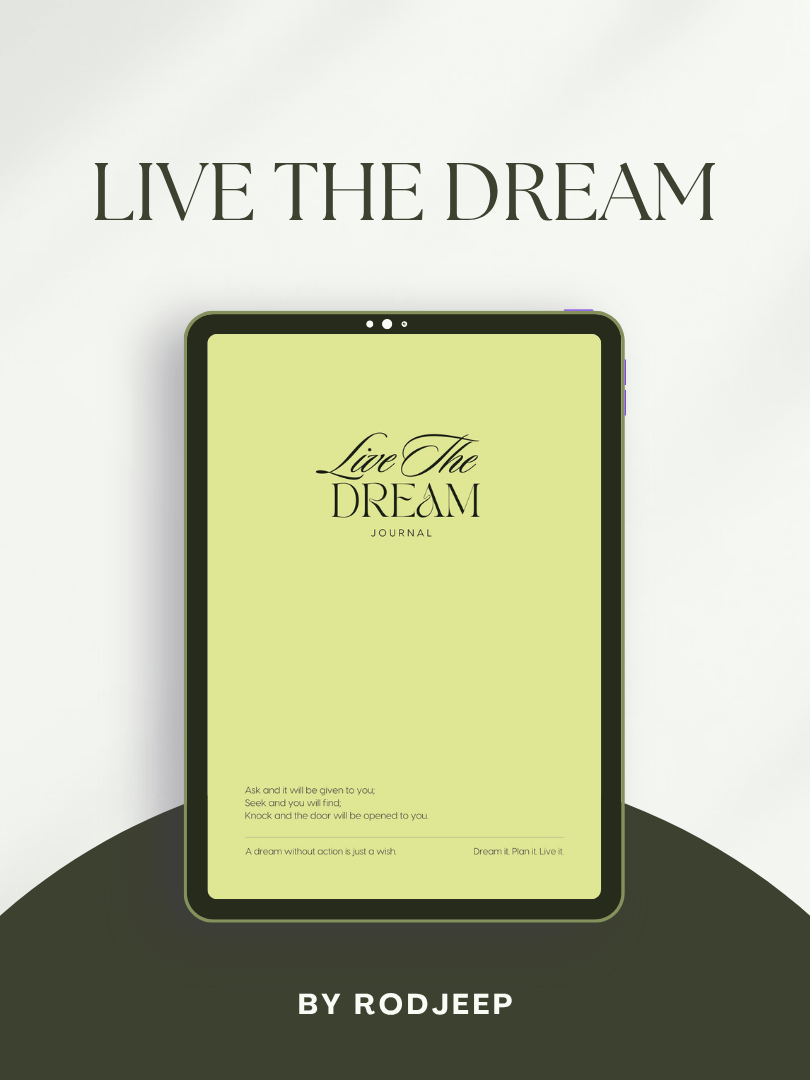 Live The Dream *ดิจิทัลไฟล์* product image (1)