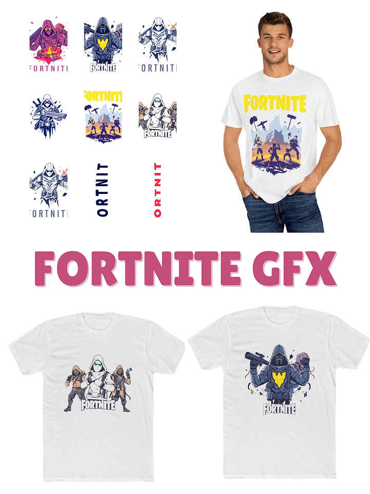 Fortnite Game Graphics for Printables product image (1)