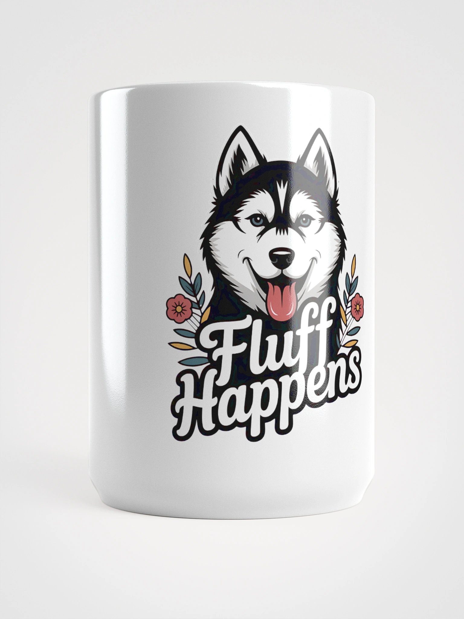 Fluff Happens Siberian Husky Mug product image (6)