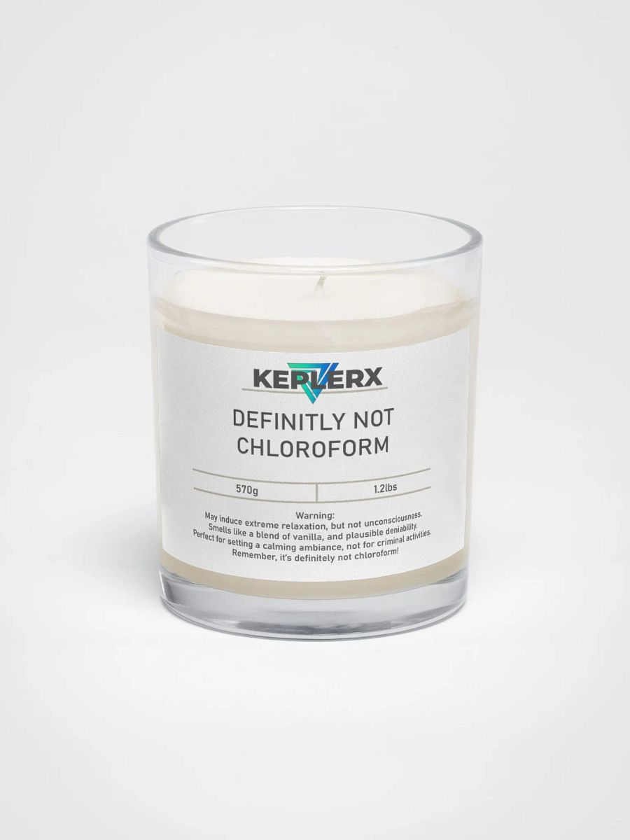 Definitely Not Chloroform Soy Wax Candle product image (1)