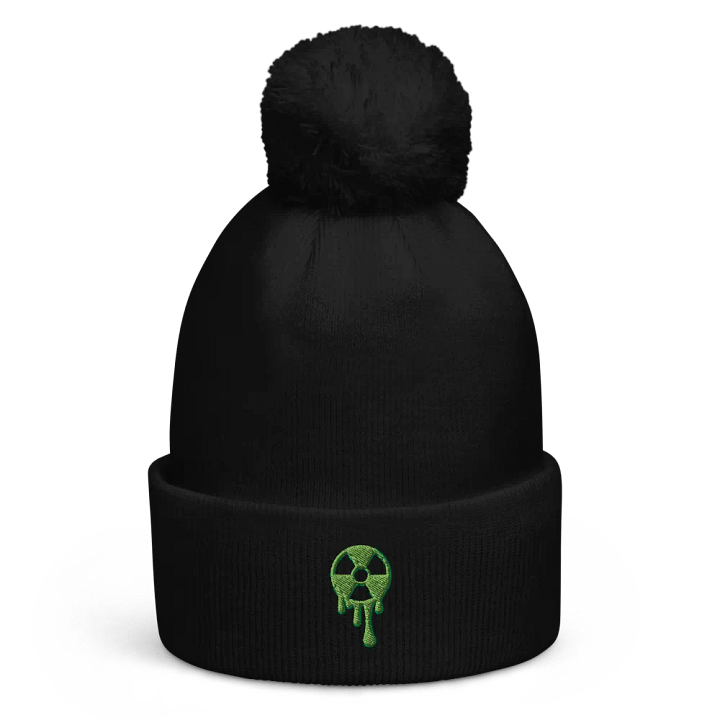 Slimey Logo Pom-Pom Beanie (Embroidered) product image (1)