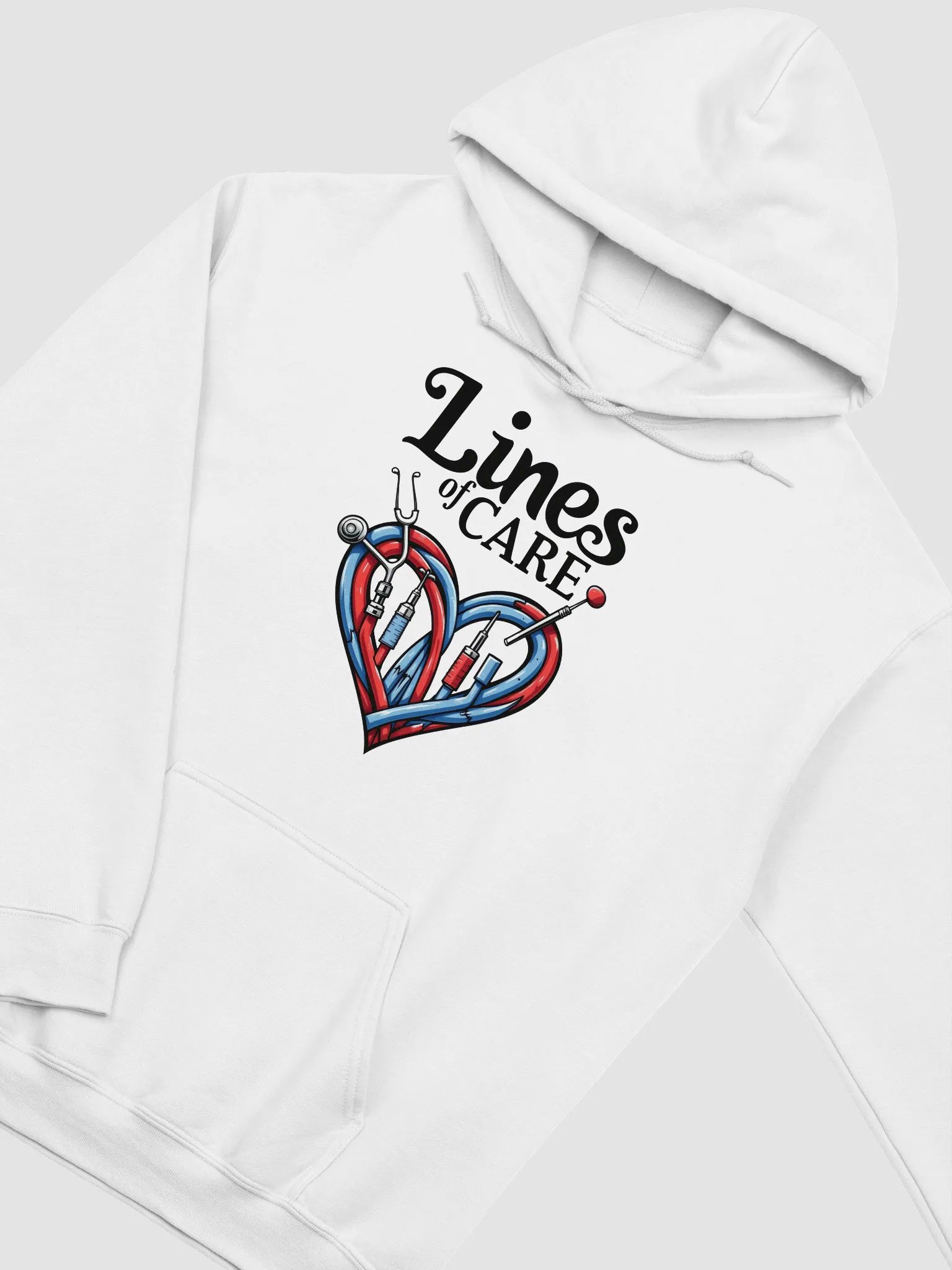 Care Lines Heart Hoodie product image (22)