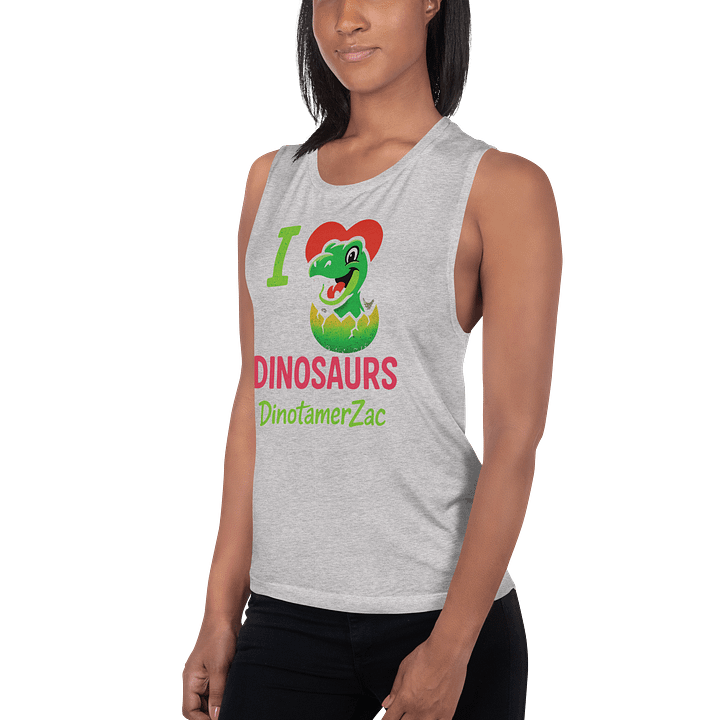 Woman’s I love Dinosaurs Tank product image (9)