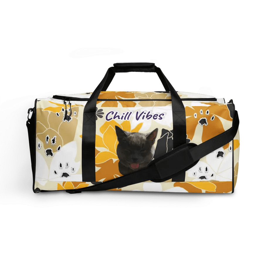 Smokey Duffel Bag (Yellow Floral) product image (8)