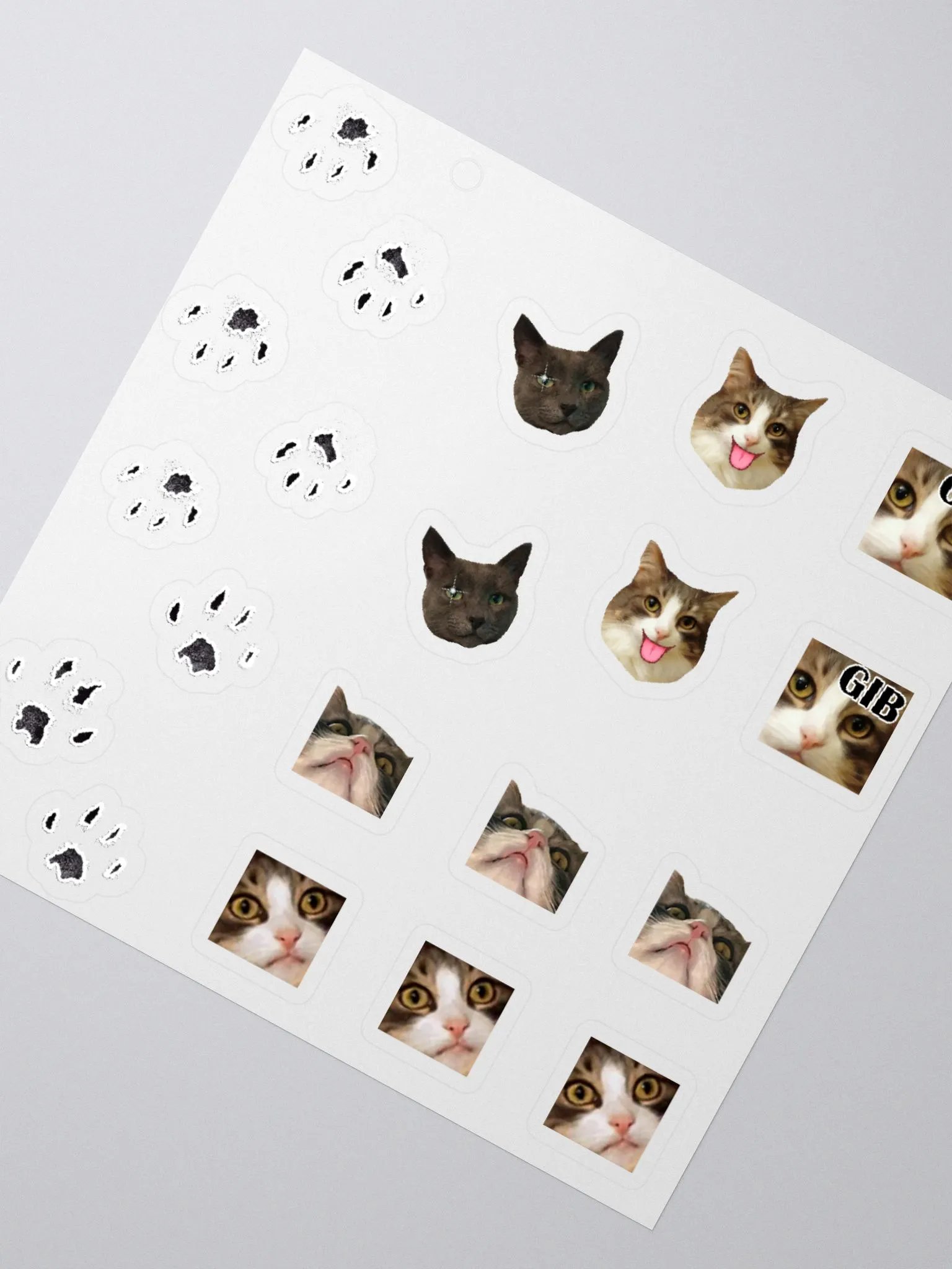 Domestic Purr Machines Small Emote Sticker Set product image (2)