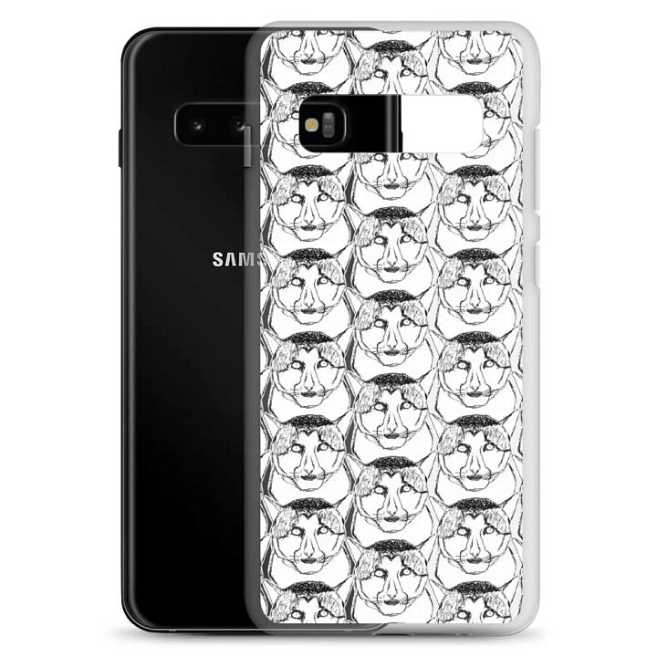 Cat Samsung® Clear Case product image (20)