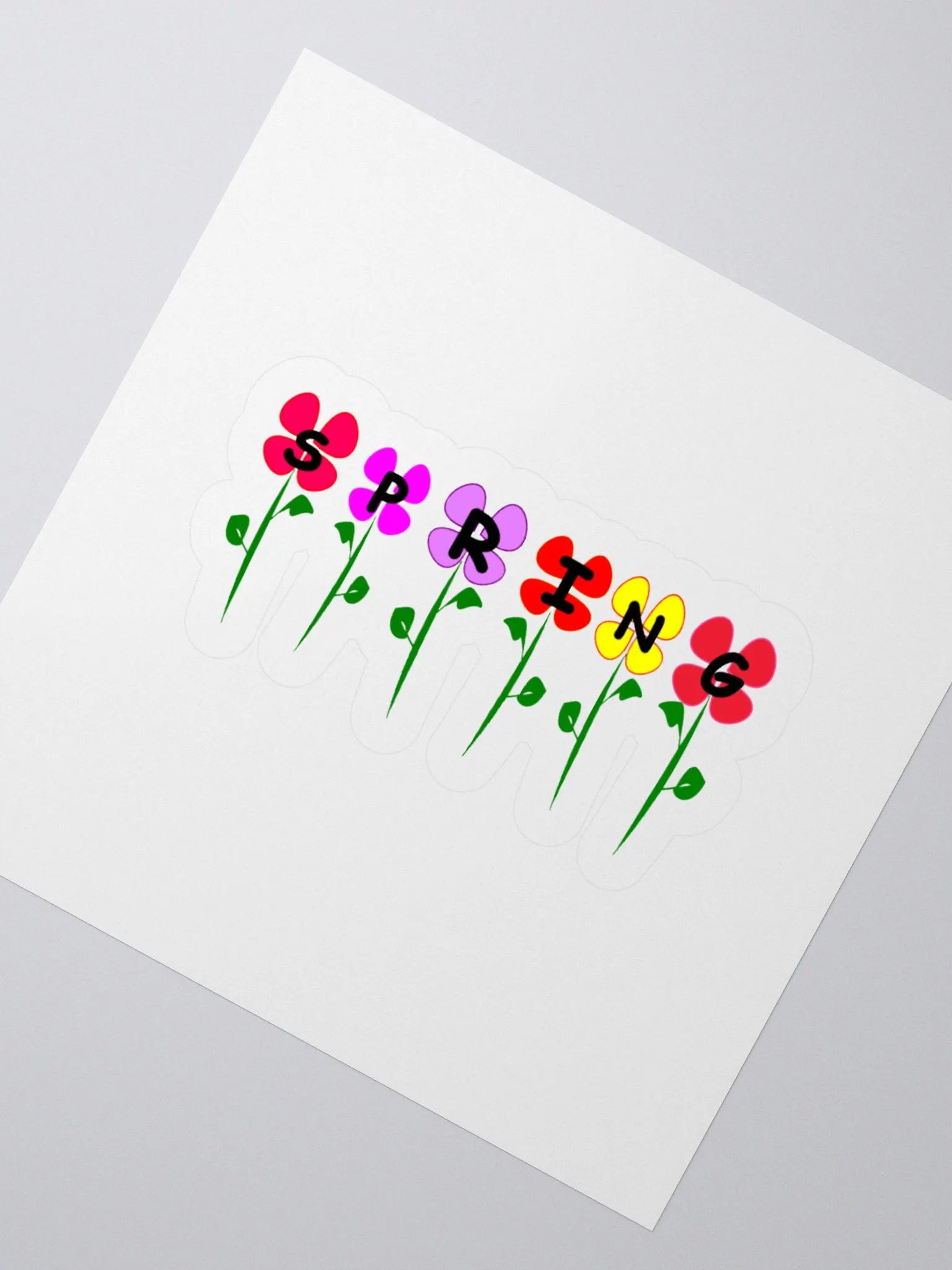 Spring Blossom Kiss Cut Stickers product image (6)